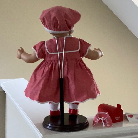 American Girl - Bitty Baby Valentines OUTFIT and accessories. - Picture 7 of 8